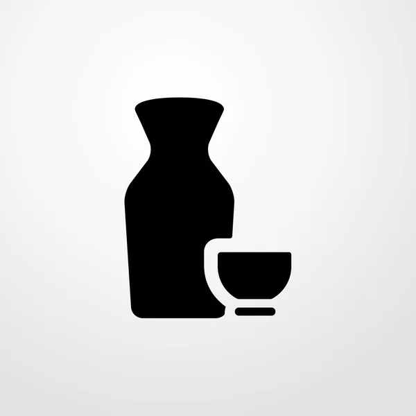 bardak ve şişe iyiliğin simgesi. bardak ve şişe saki oturum açın
