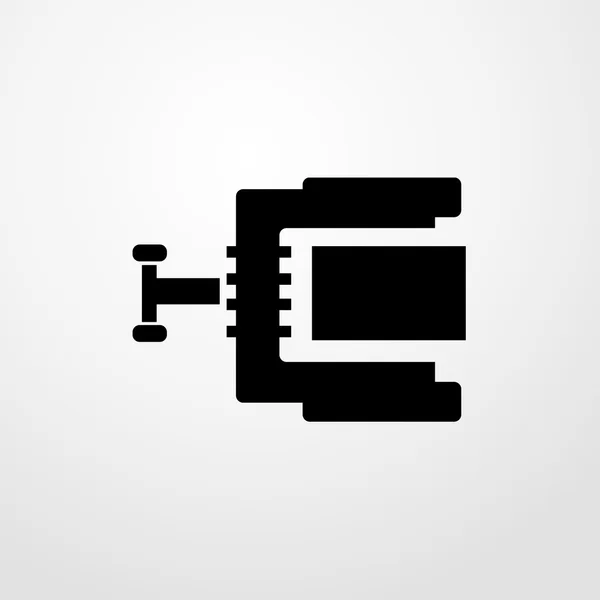 Icono de compresión. diseño plano — Vector de stock