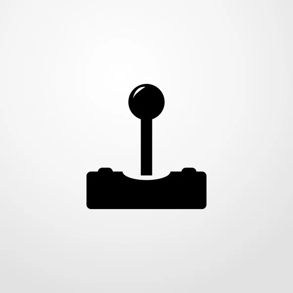 Gamepad ikona. Plochý design — Stockový vektor