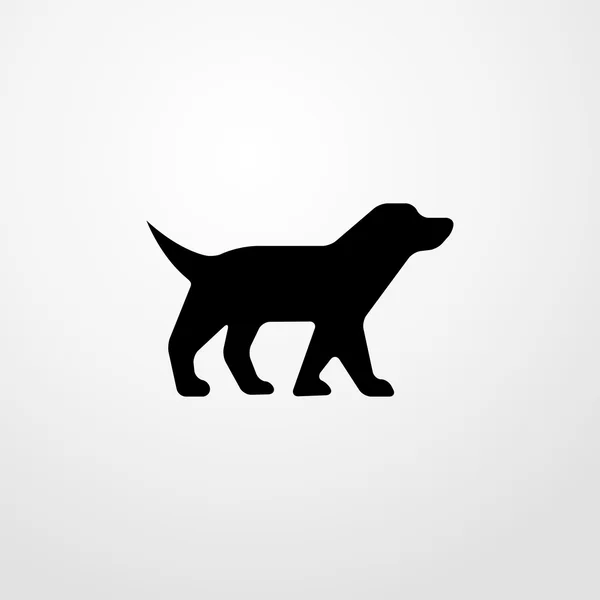 Hundesymbol. Hundeschild — Stockvektor