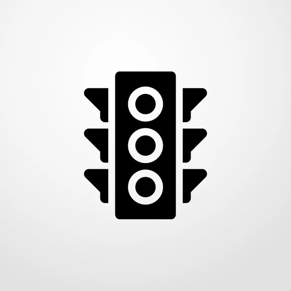 Traffic lamp icon. traffic lamp sign — Stock Vector
