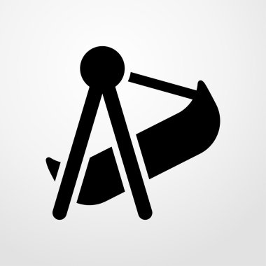 adil gemi simgesi. düz tasarım