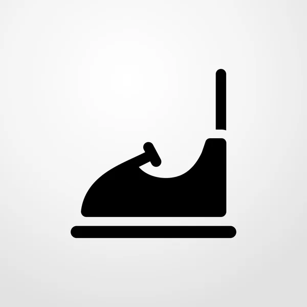 Het pictogram van de machines van het amusement. platte ontwerp — Stockvector