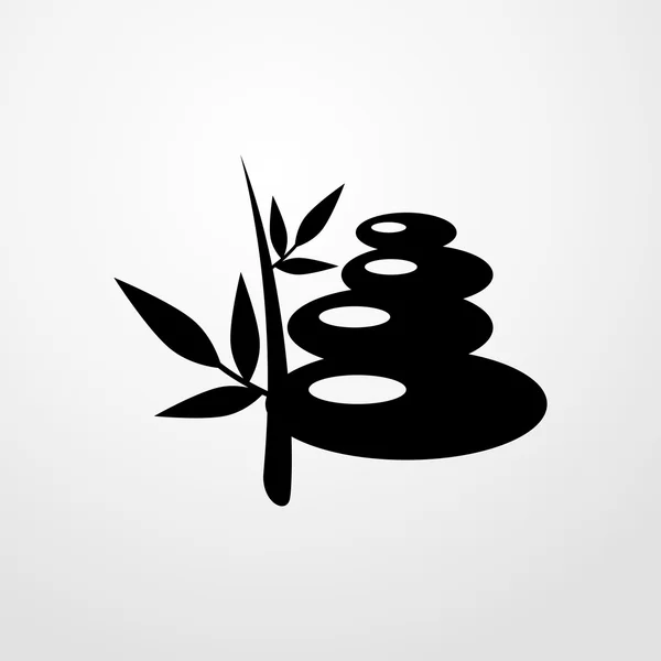 Passerelle et une icône des plantes . — Image vectorielle