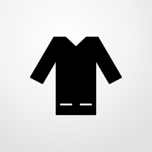 safety shirt icon. Flat design