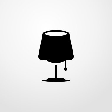 lamba simgesi. düz tasarım