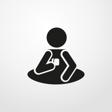 alt simge. Düz tasarım