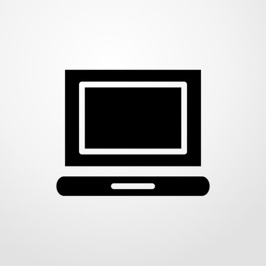 Bilgisayar kutsal kişilerin resmi. düz tasarım