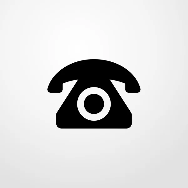 Telefon-Symbol. flache Bauweise — Stockvektor