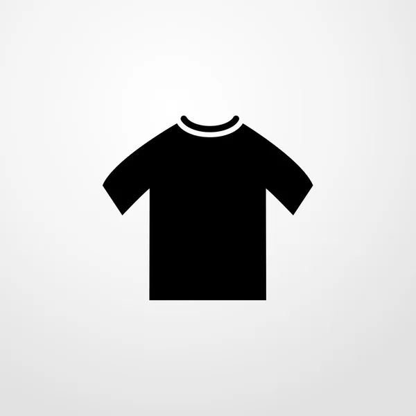 Ícone de t-shirt. design plano — Vetor de Stock