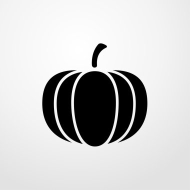 Kabak simgesi. Düz tasarım