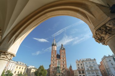 Krakov, Polonya eski kare görünümü