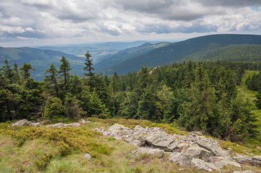 A view of the Polish mountain Sudety
