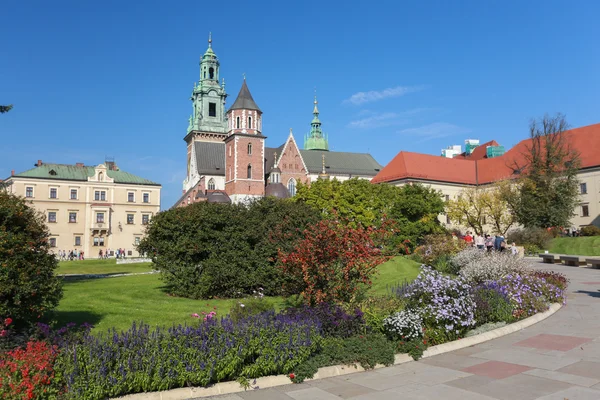 Widok zamku Cracow w Polsce — Zdjęcie stockowe