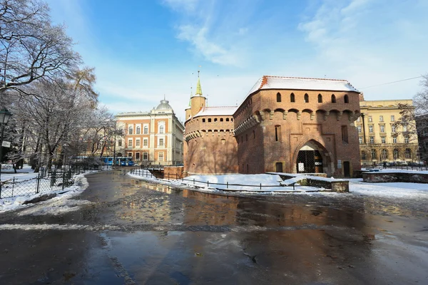 Veduta dell'edificio storico di Cracovia, Polonia — Foto Stock