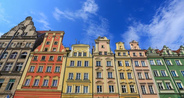 Una vista de la arquitectura histórica en Polonia — Foto de Stock