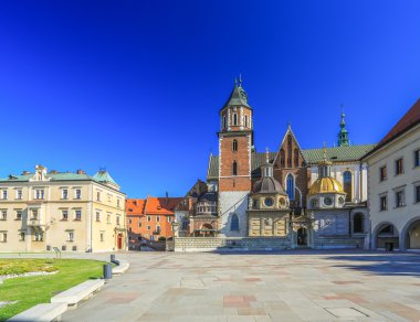 Polonya Krakow kale görünümü