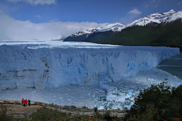Blick auf die Gletscher - Landschaft — Stockfoto