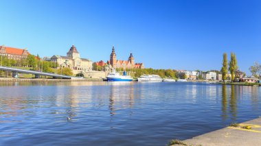 Bir Szczecin Polonya hak teraslar Oda