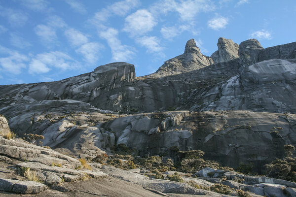 A scenic view of the Mt Kinabalu  Borneo, Malaysia  Seven summits