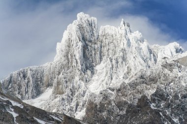 Doğal görünümü Torres de Paine Milli Parkı, dağ manzarası