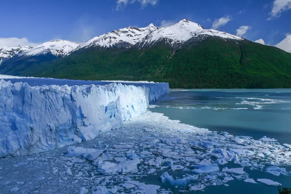 Blick auf den Gletscher Moreno in Patagonien, Argentinien — Stockfoto