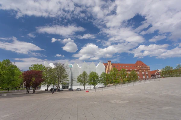 Szczecin Stadt in Polen, öffentlicher Ort und Denkmal — Stockfoto