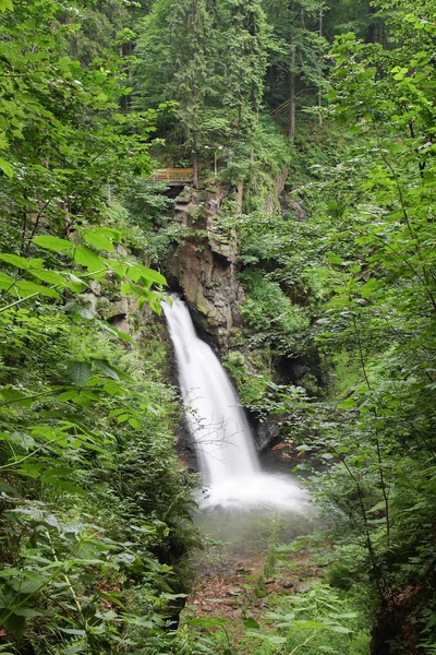 风景的瀑布在波兰 Wilczki — 图库照片