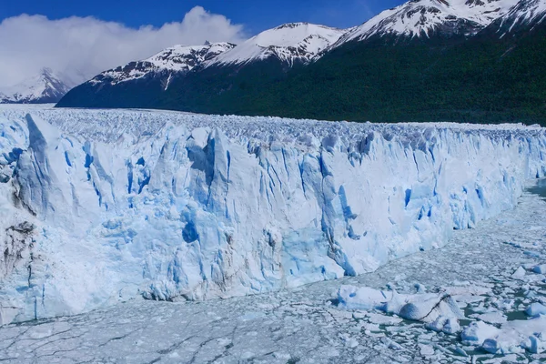 Buzulun Moreno Patagonia, Arjantin için doğal görünümü — Stok fotoğraf