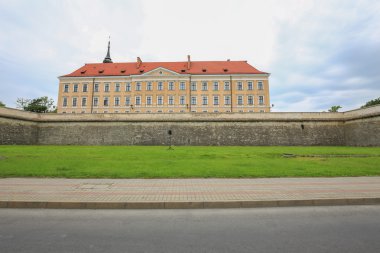 Kalenin Rzeszow şehrin görünümünü. Polonya