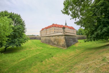 Kalenin Rzeszow şehrin görünümünü. Polonya