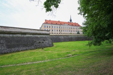 Kalenin Rzeszow şehrin görünümünü. Polonya