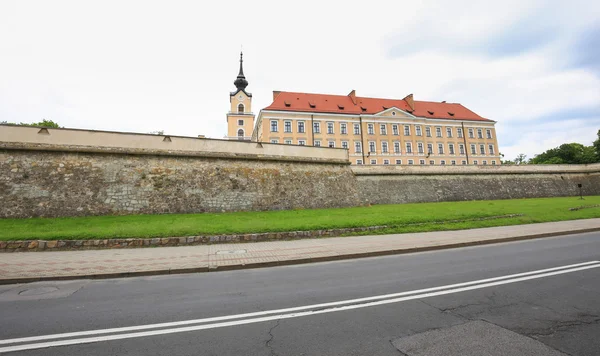 Widok na zamek w mieście Rzeszów. Polska — Zdjęcie stockowe