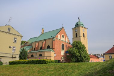 Şehirde Rzeszow, Polonya basillica görünümünü