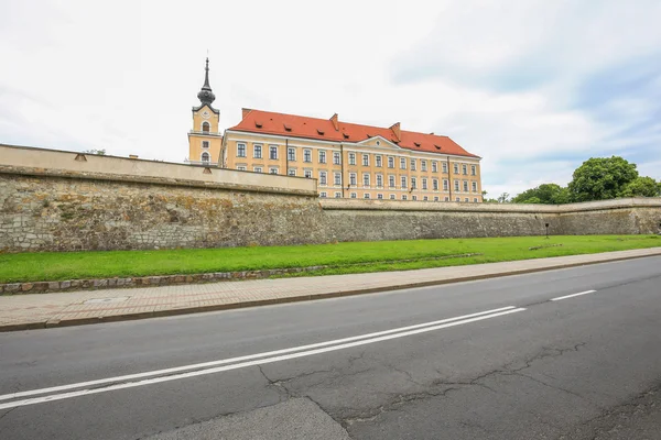 Widok na zamek w mieście Rzeszów. Polska — Zdjęcie stockowe