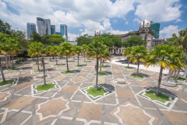 Kuala Lumpur görünümünü. Malezya