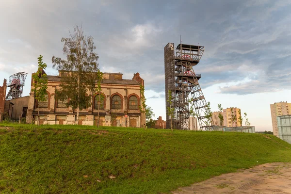 Vue de la mine de Katowice. Pologne — Photo