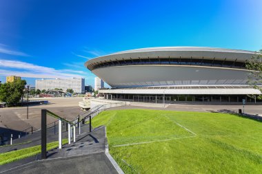 Katowice uluslararası Conferrence merkezinin görünümü