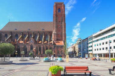 Tarihi kilise Wroclaw 