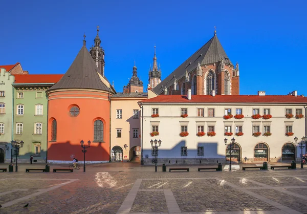 Kraków. Mały rynek — Zdjęcie stockowe