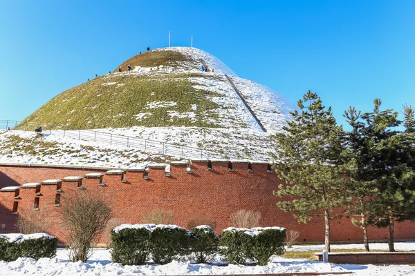 Vista del Monte Kosciuszko durante l'inverno — Foto Stock