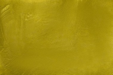 Sarı duvar dokusu arka plan, yatay görüş. Soyut altın arkaplan.