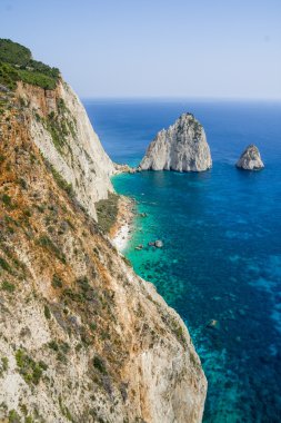 Keri Mizithres Zakynthos içinde. Yunanistan.