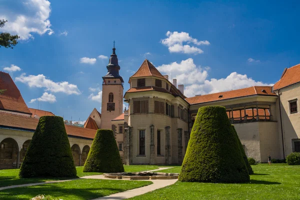 Telc castle. UNESCO Dünya Miras Listesi. 