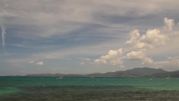 Playa de Palawan, Filipinas — Vídeos de Stock