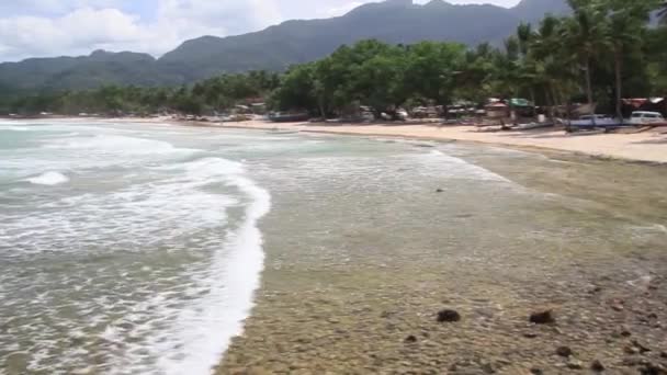 Pláž je Palawan, Filipíny — Stock video