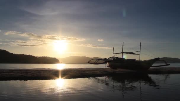 Spiaggia di Palawan, Filippine — Video Stock