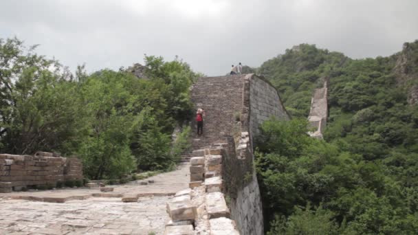 Die Große Mauer — Stockvideo