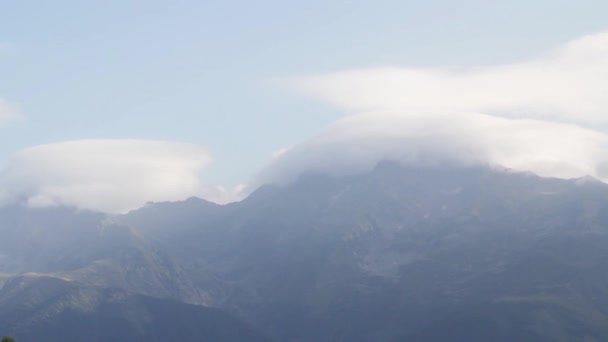 Caminata de montaña Achishkho — Vídeos de Stock