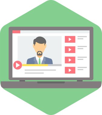 bilgisayar kullanıcı arayüzü vektör simgesi